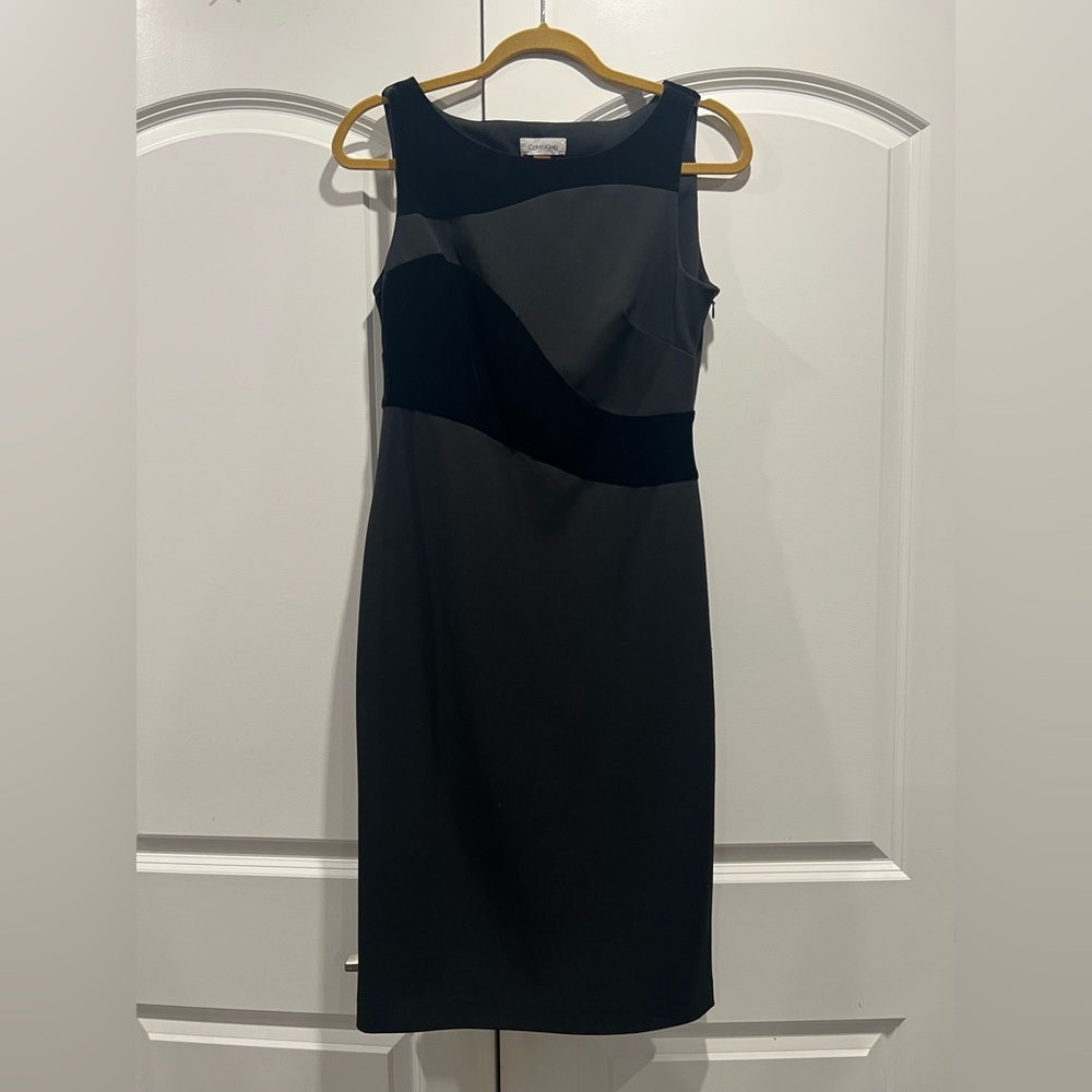 Calvin Klein Black Midi Dress